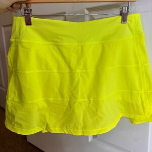 Pace Rival Mid-Rise Skirt *Long	
Electric Lemon	
Size: 8